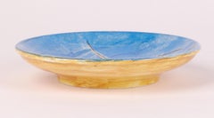 Florence Barlow Doulton, handbemalte Schale aus Lammfell mit Möwenmotiv, 1880