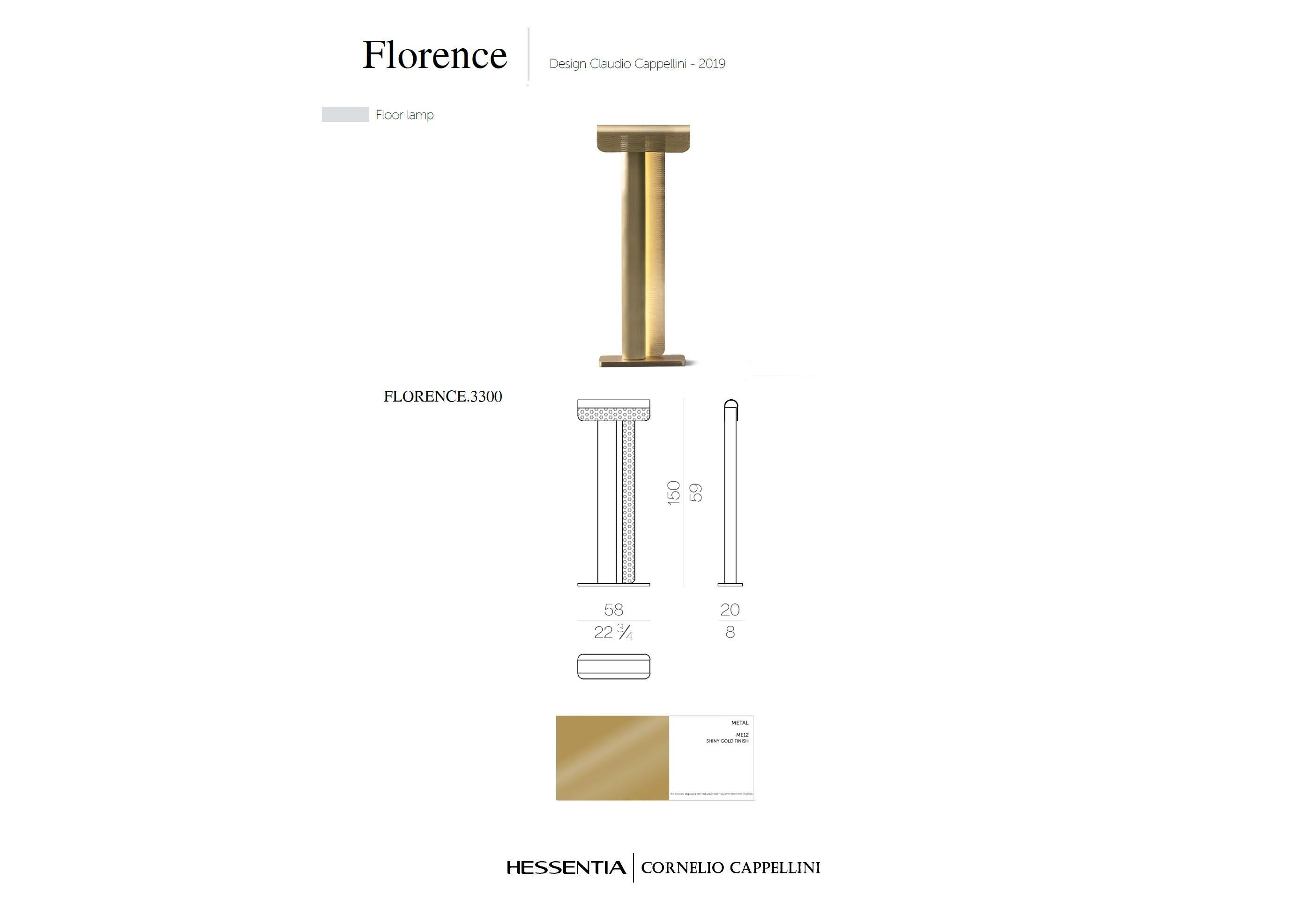 Florenz von Claudio Cappellini für HESSENTIA (Metall) im Angebot