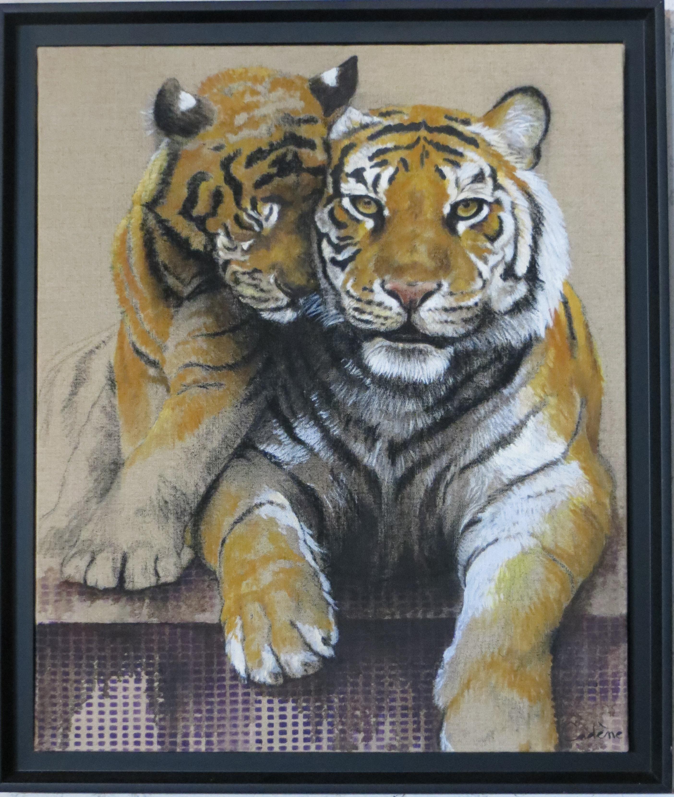 Animal Painting FLORENCE CADENE - Père et fils 