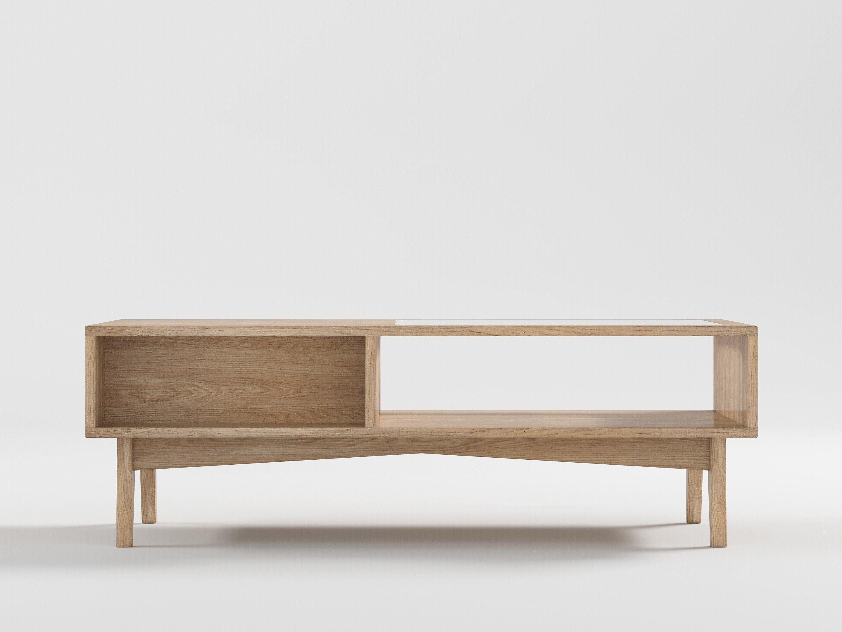 Élevez votre espace de vie avec la table basse Florence. Ce design minimaliste présente des lignes épurées, des courbes organiques et des pieds fuselés qui illustrent l'essence de l'esthétique du milieu du siècle.

Entièrement fabriquée en bois