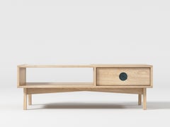 Florence Coffee Table in Ash Wood (Toad) by The Spalty Dog