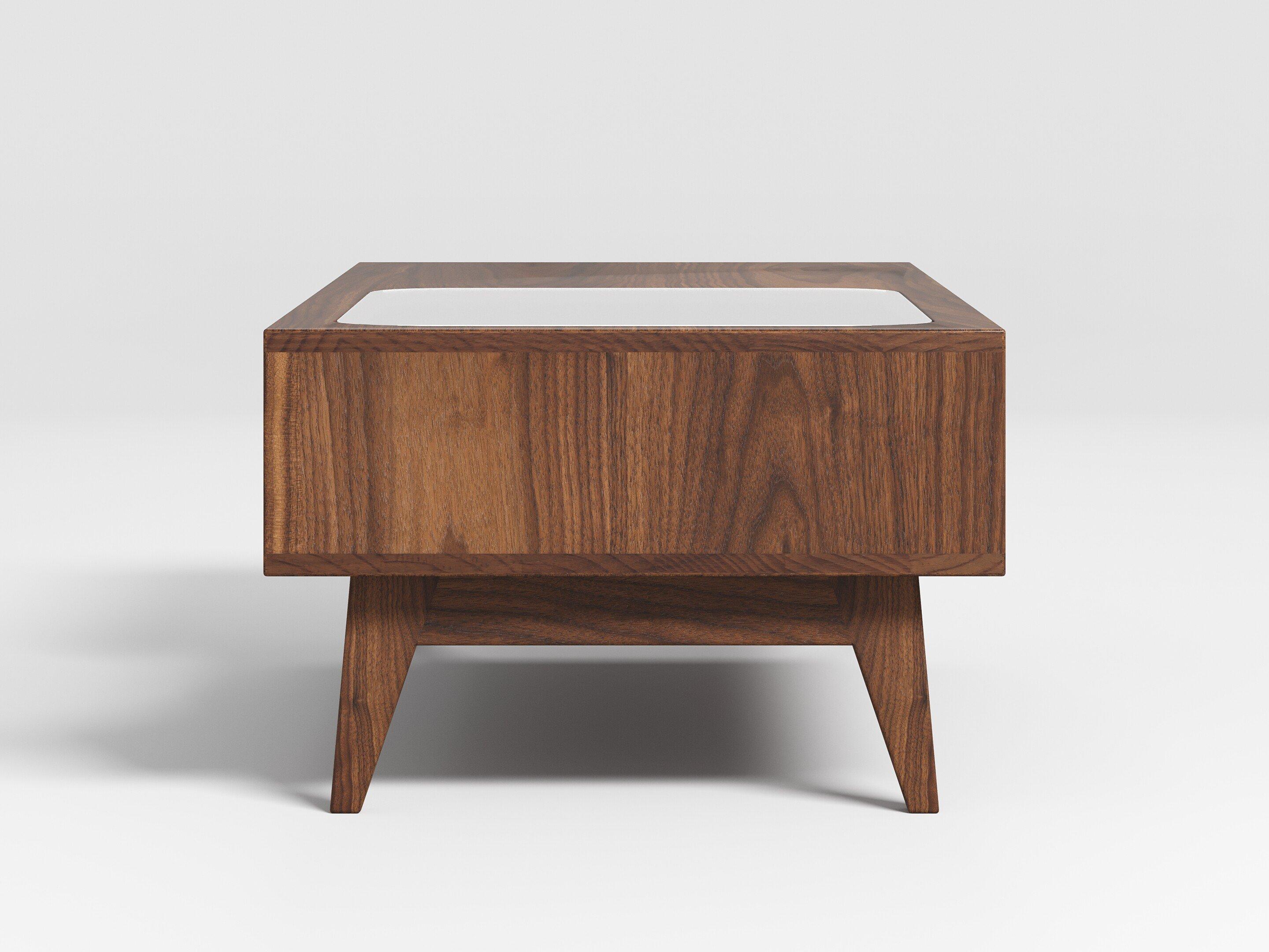 Florence Couchtisch aus Nussbaumholz (Tiffany) von Spalty Dog (Moderne der Mitte des Jahrhunderts) im Angebot