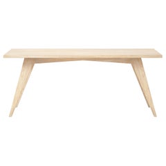Florence Dining Table in Ash Wood by The Spalty Dog