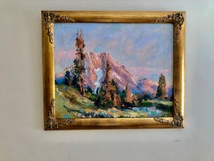 Florence Ware “Sunrise Mt. Moran” Wyoming