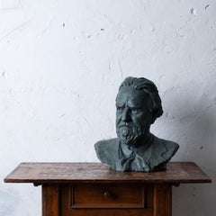 Florence Fiore - Edwin Markham Plaster Bust, C.1930s