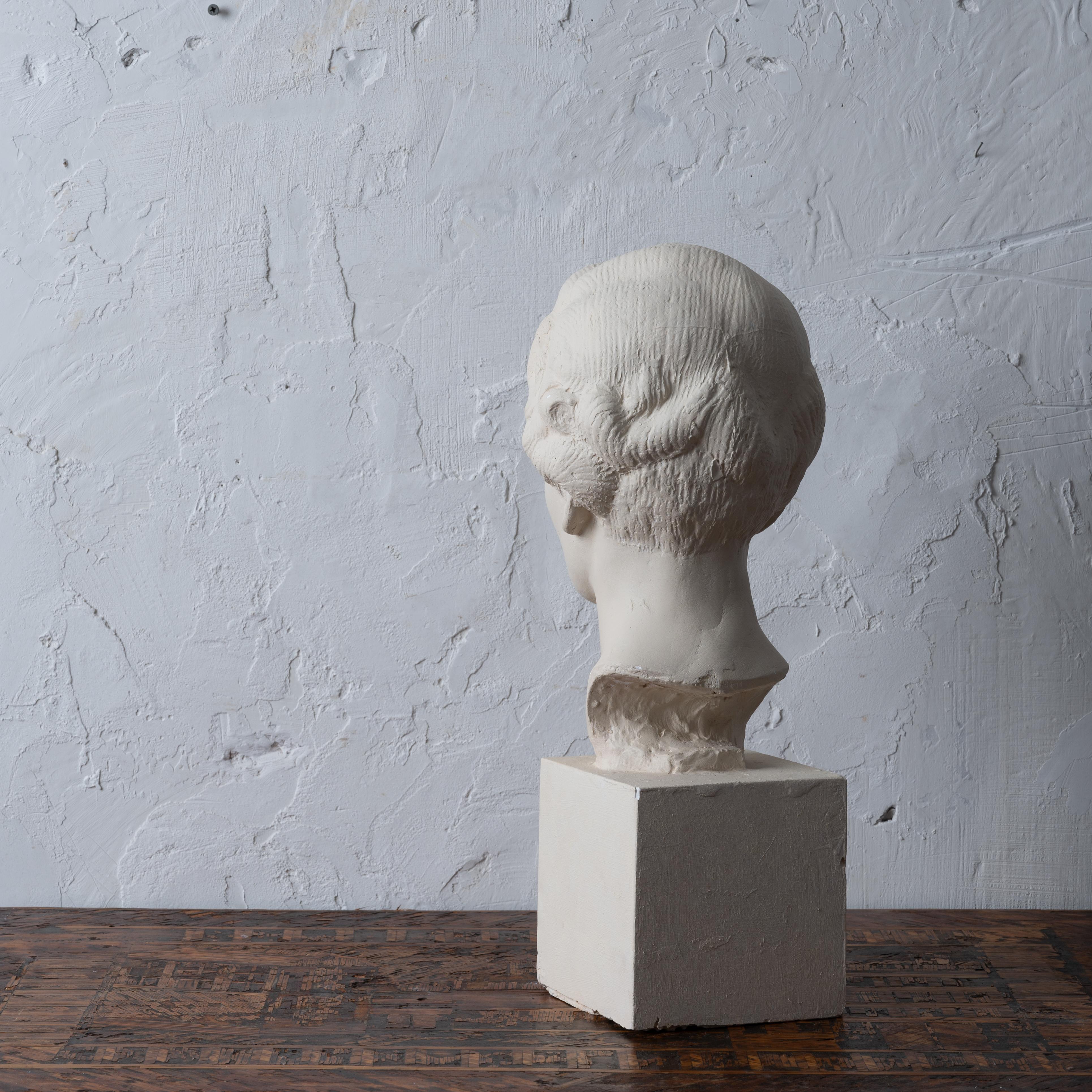 Florence Fiore Plaster Bust by Rosario Russell Fiore For Sale 8
