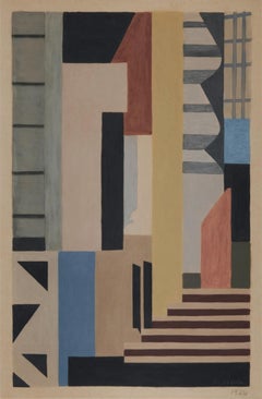 American Cubist Abstract Art Deco Avant-Garde Constructivism 20th Century Modern