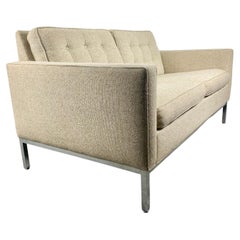 Florence Knoll 2-Seater Sofa, Classic Mid Century Modern, Knoll