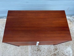 Florence Knoll 3 Drawer Walnut Dresser