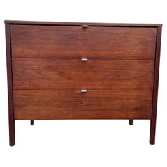 Florence Knoll 3 Drawer Walnut Dresser/ 2 AVAILABLE!