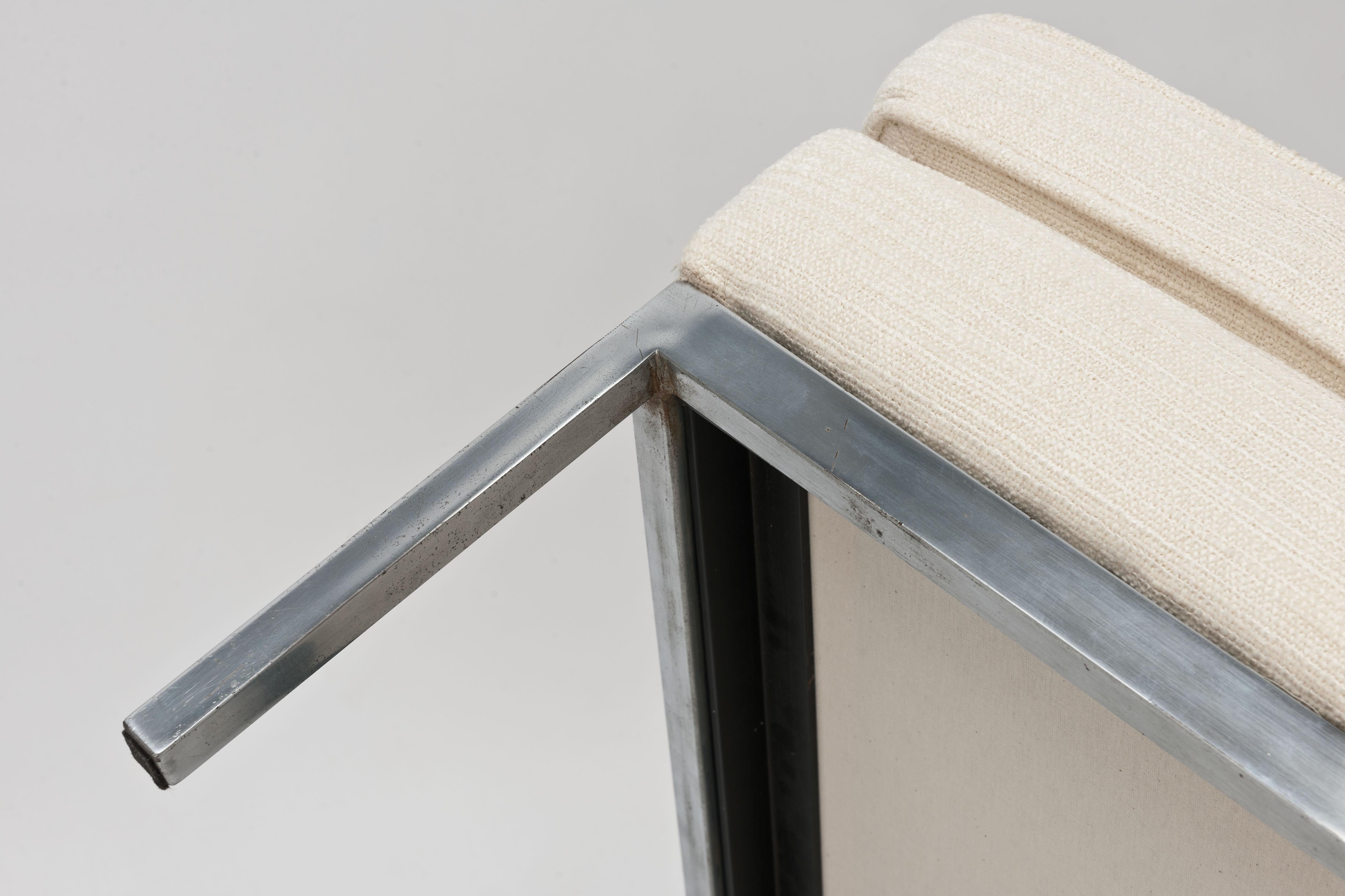 Florence Knoll 65 Slipper Chair by Knoll in Dedar Fabric 1