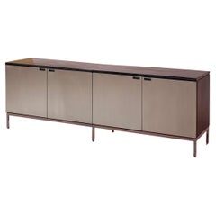 Florence Knoll aluminium, metal and marble sideboard, Knoll International, 1960s