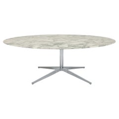 Table ou bureau Arabescato Florence Knoll