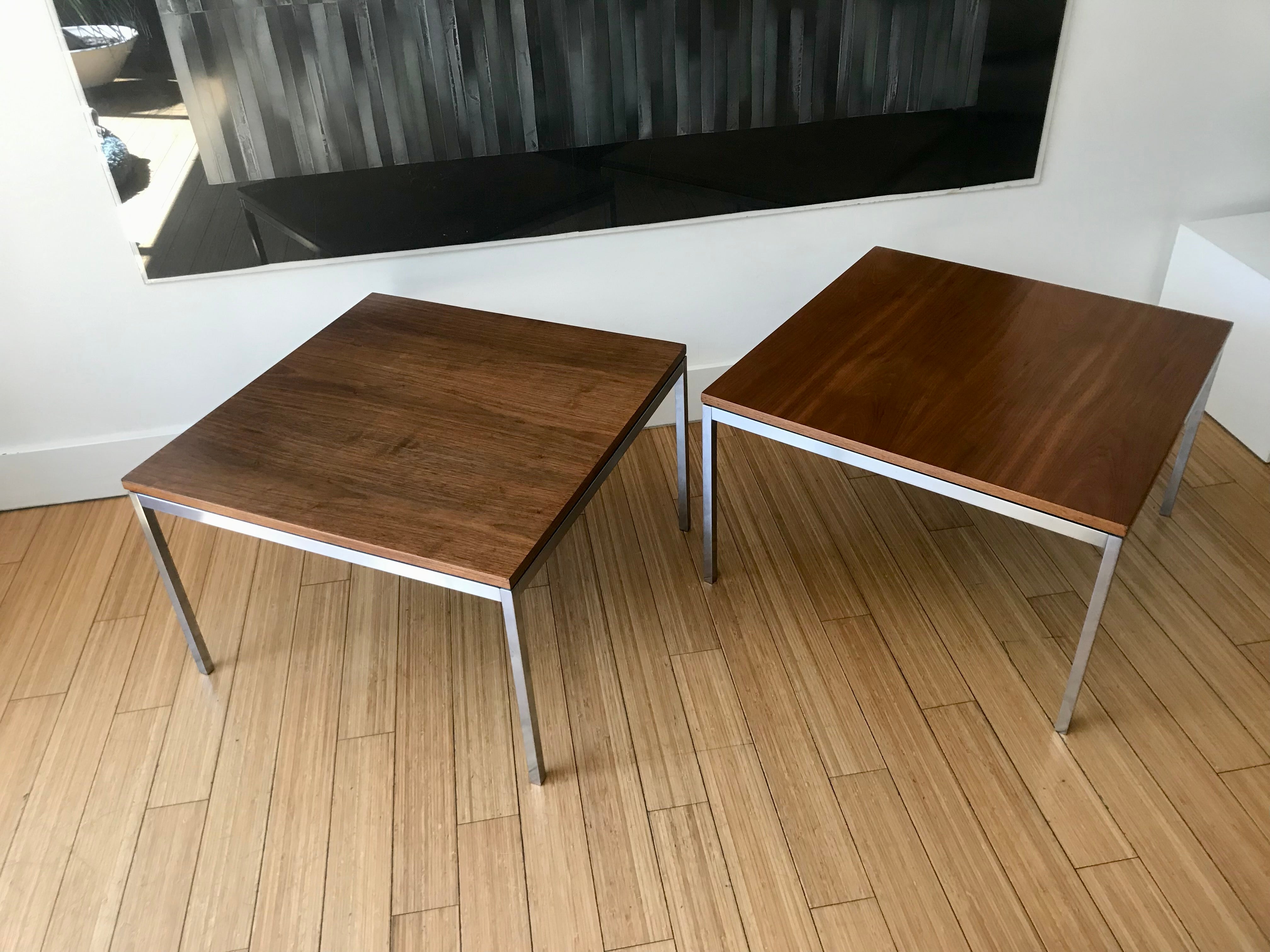 Florence Knoll Architectural Occasional Tables, 1960s For Sale at 1stDibs