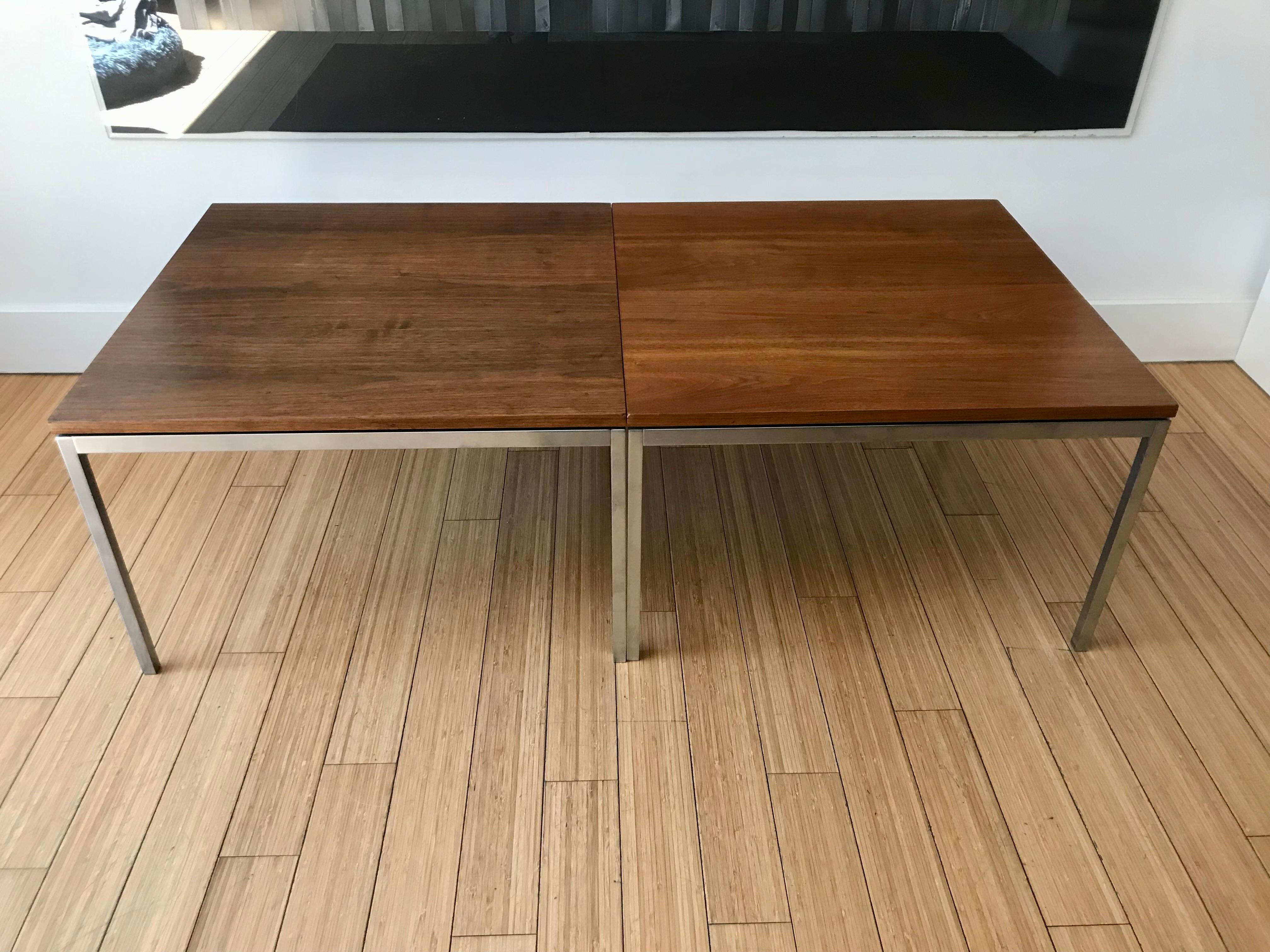 Florence Knoll Architectural Occasional Tables, 1960s For Sale at 1stDibs