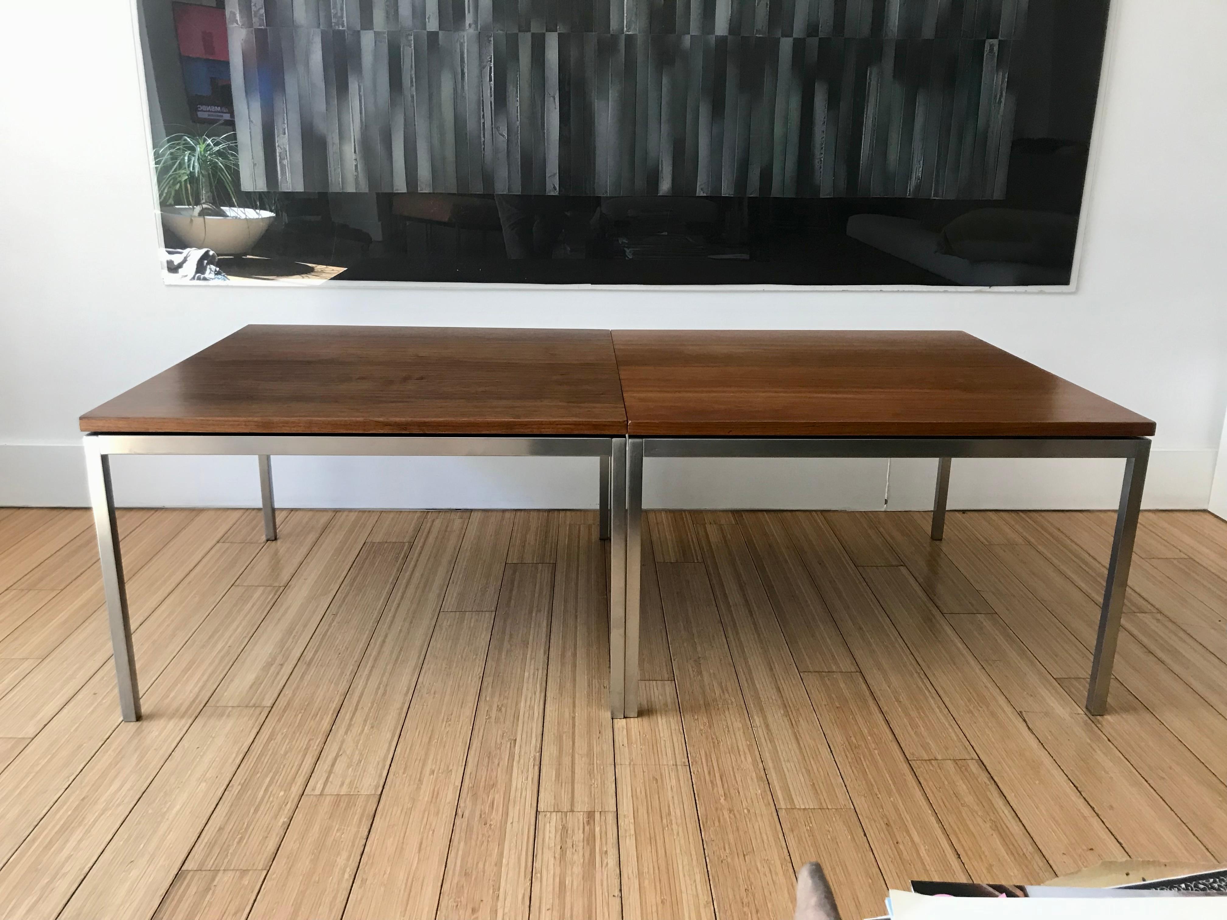 Florence Knoll Architectural Occasional Tables, 1960s For Sale at 1stDibs