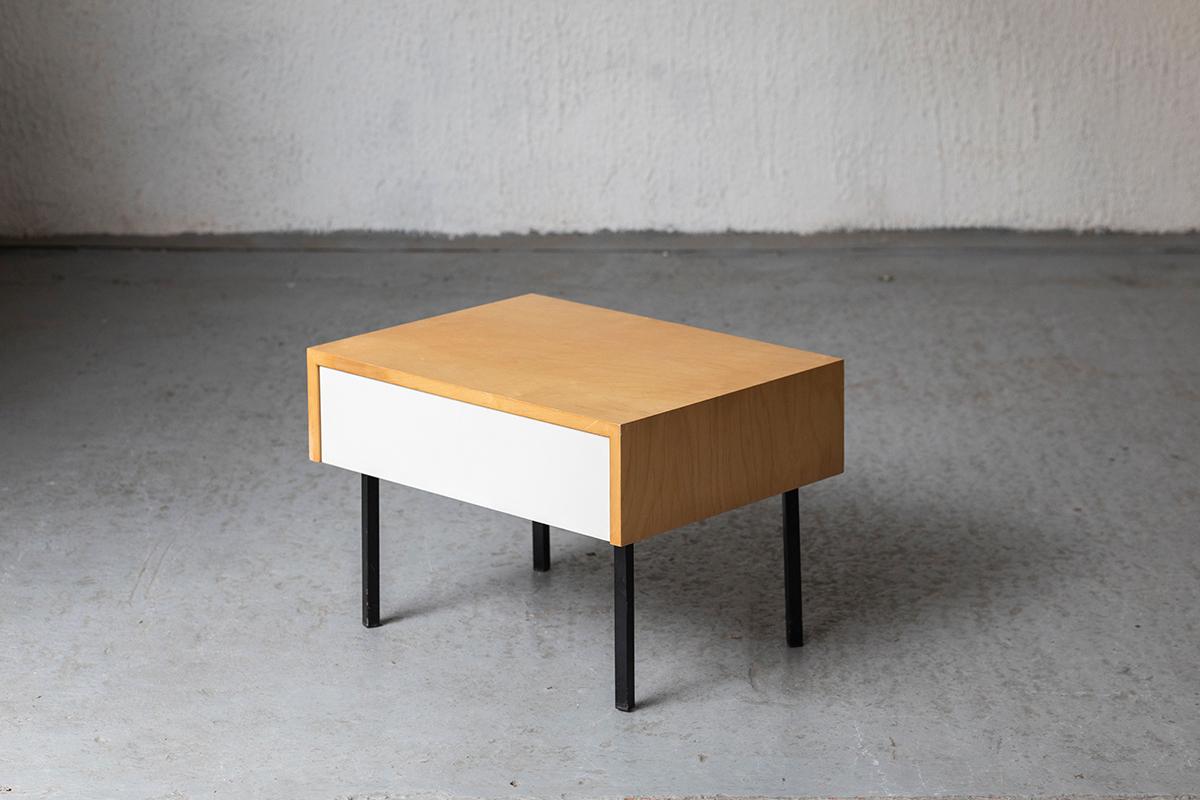 Mid-Century Modern Florence Knoll Bassett Nightstand, produced by Knoll International, Germany, 50s