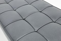 Florence Knoll Bench in Holly Hunt Leather