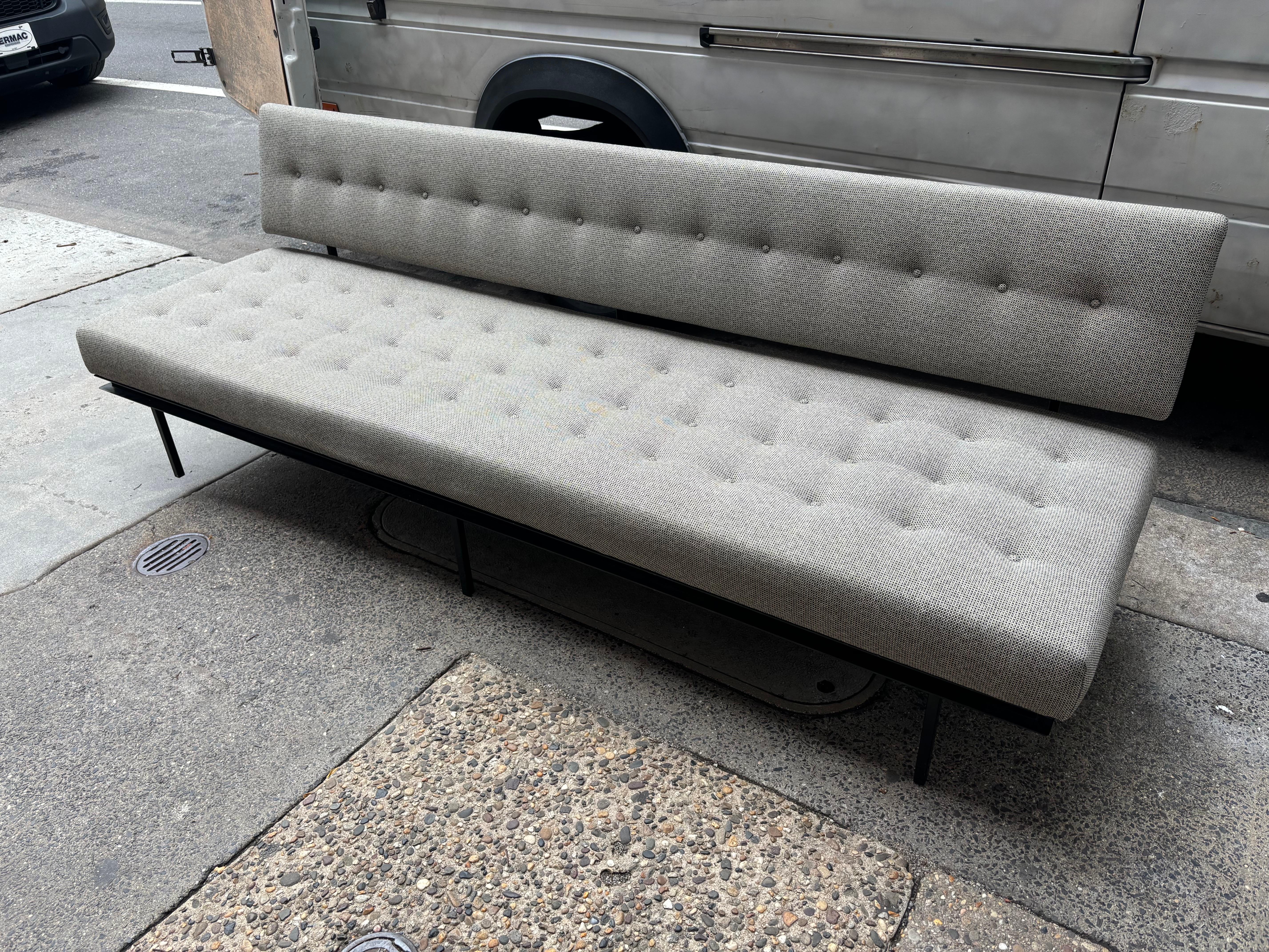 Mid-Century Modern Florence Knoll Bench Sofa Model 578