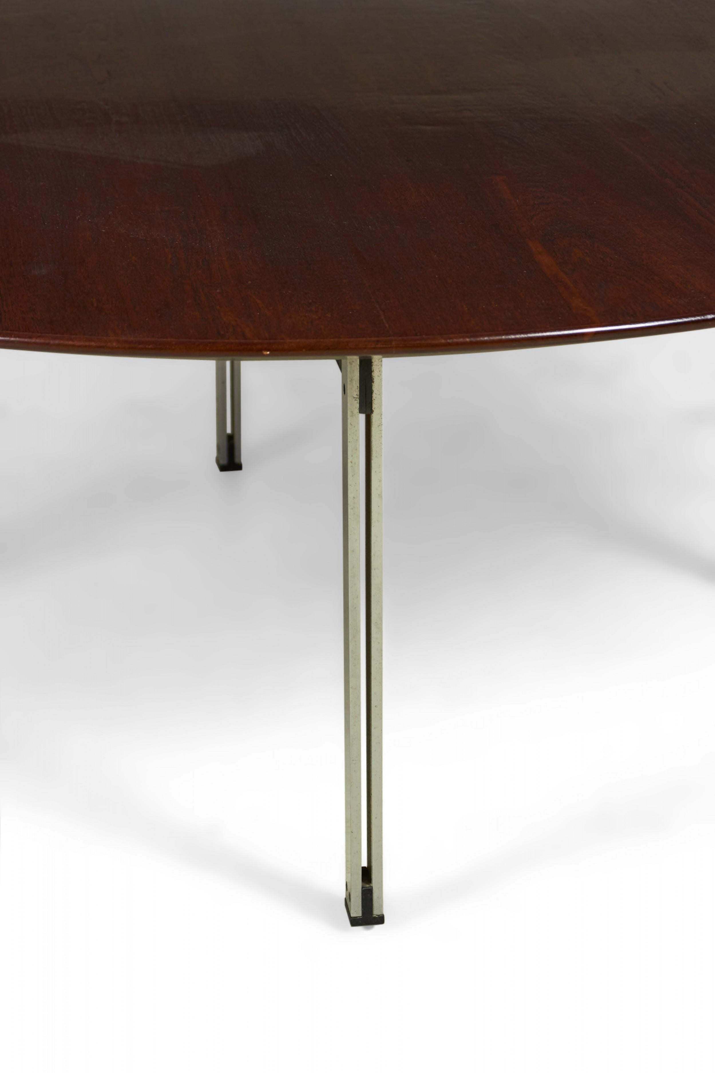 Table basse de bar/table basse circulaire parallèle Florence Knoll en vente 1