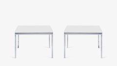 Florence Knoll, Couchtisch aus weißem Marmor