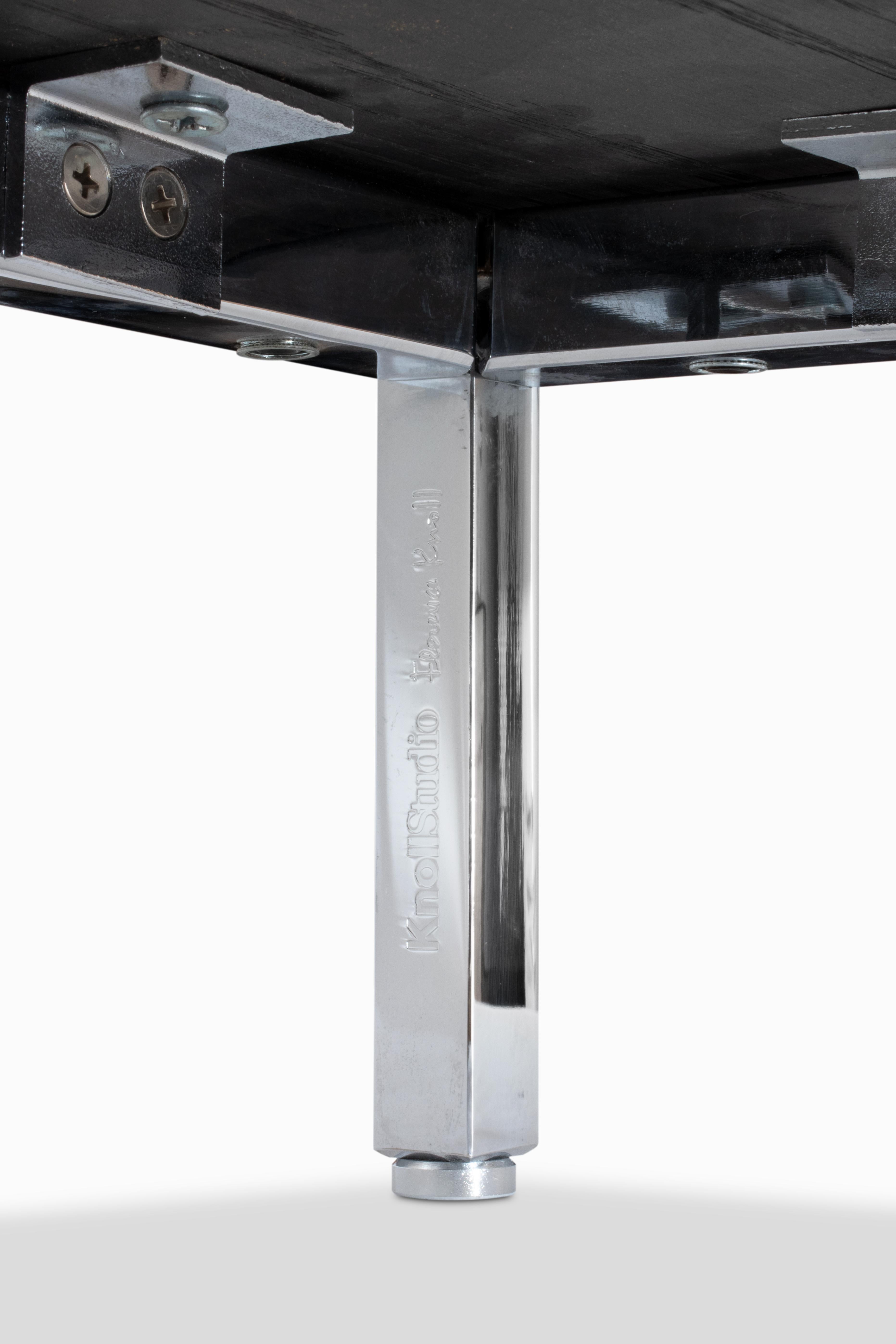Florence Knoll Credenza Quercia ebanizzata e Marmo in vendita 3