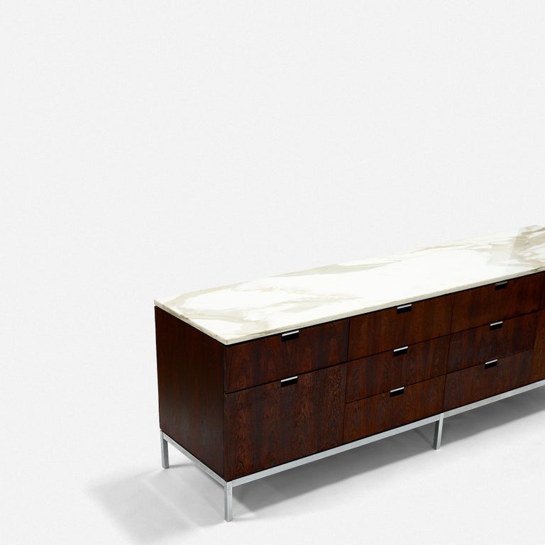 Florence Knoll Credenza In Good Condition For Sale In Houston, TX