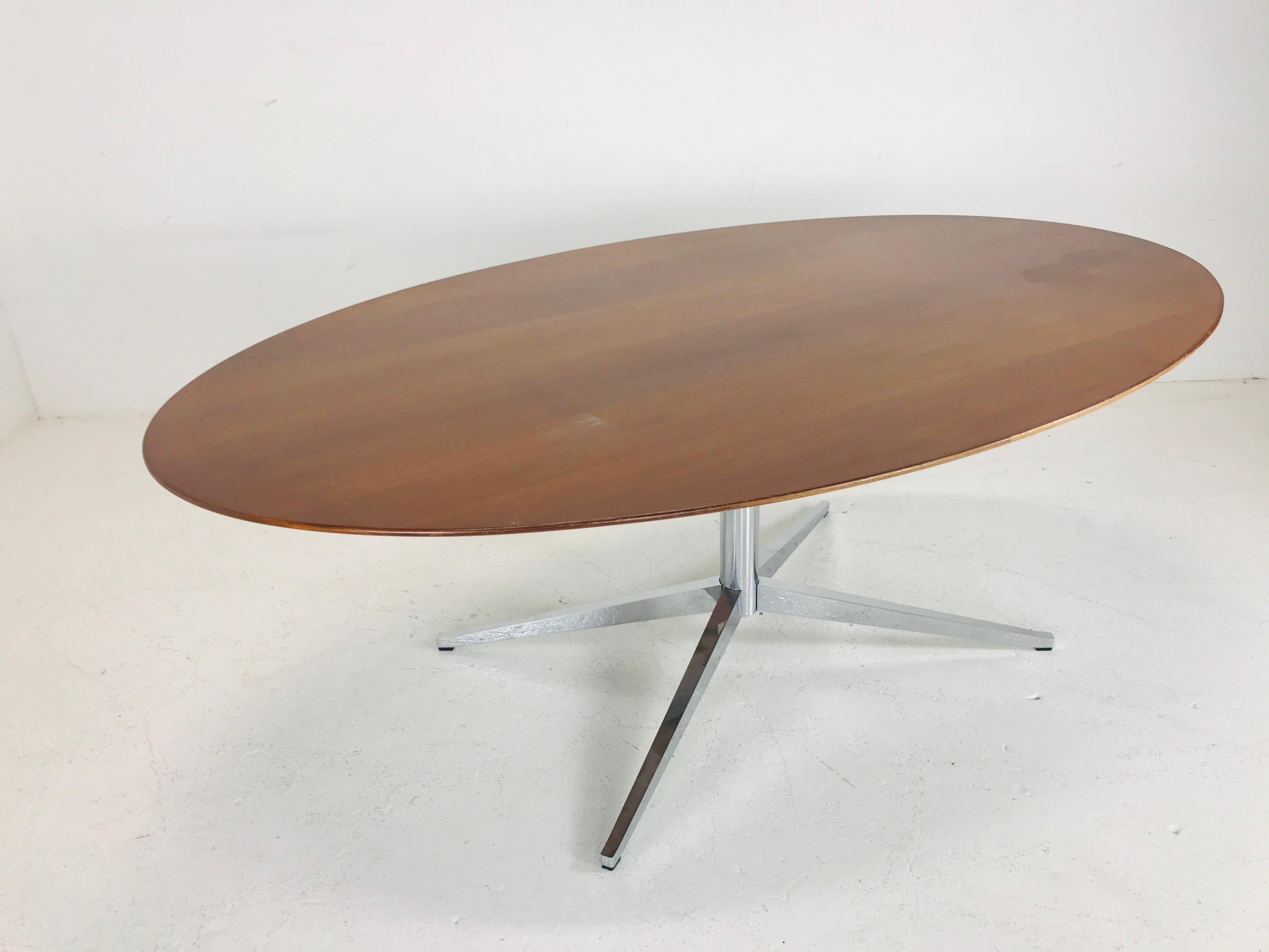 Metalwork Florence Knoll Dining Table/Desk/Conference Table