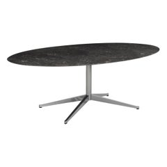 Florence Knoll Dining Table or Desk in Grigio Marquina Satin Finish