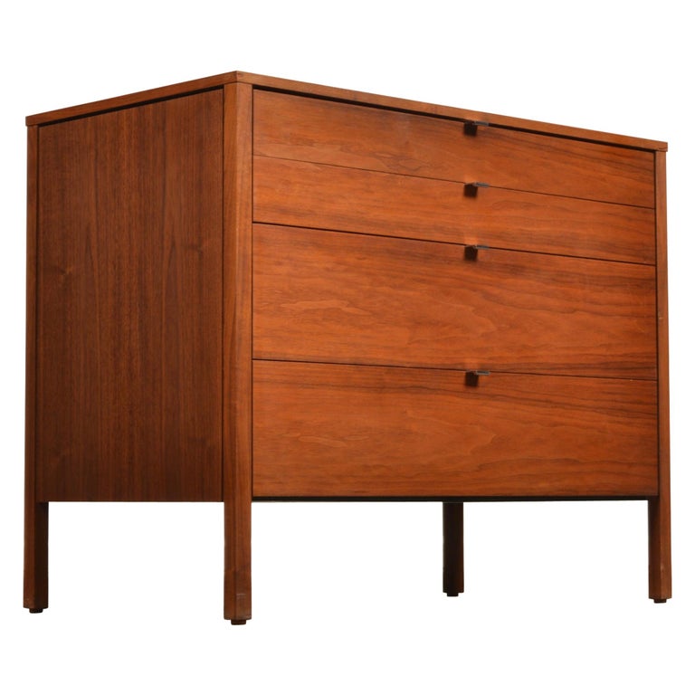 2 Florence Knoll Dressers In Walnut For Sale At 1stdibs