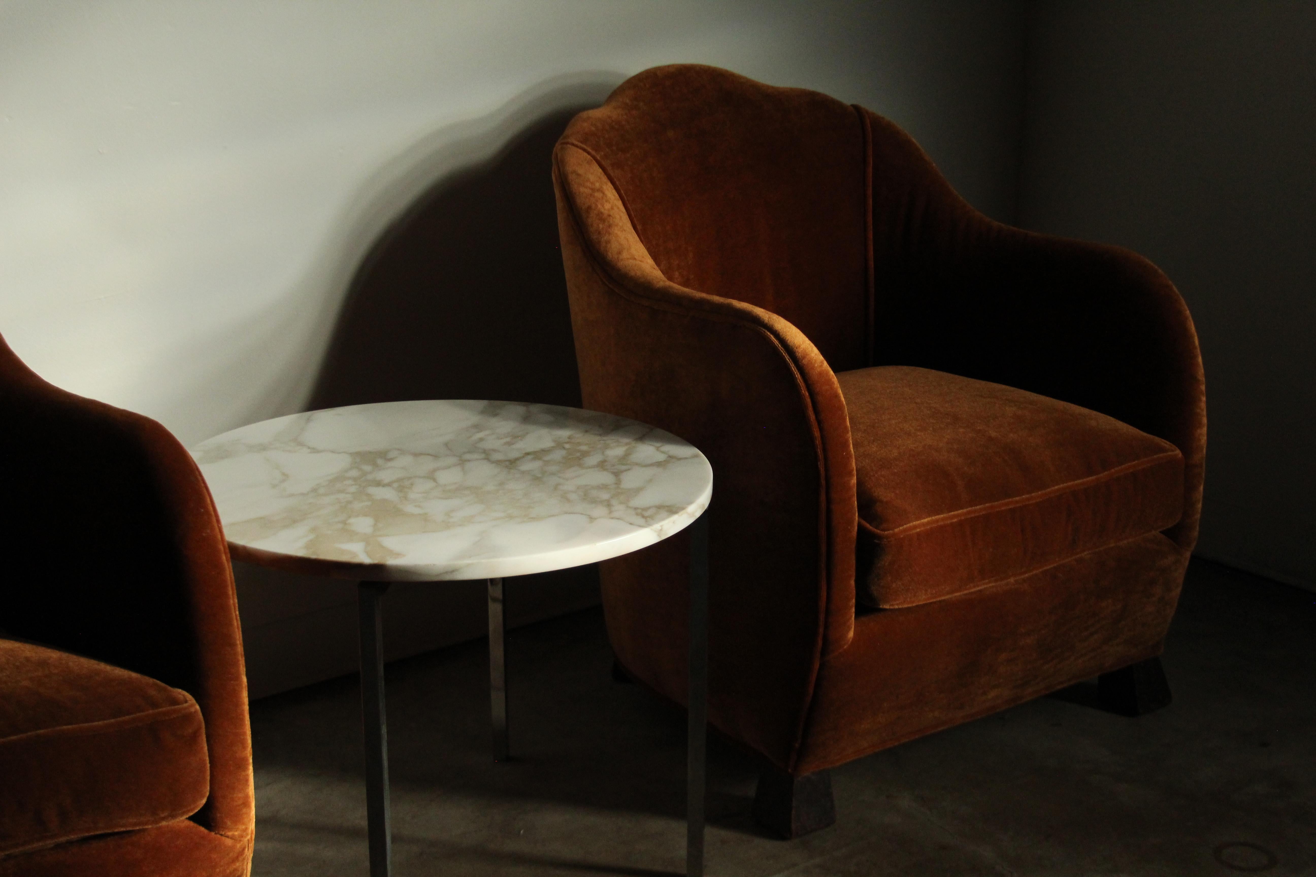 Mid-Century Modern Florence Knoll Early Marble Side Table for Knoll, 1960s