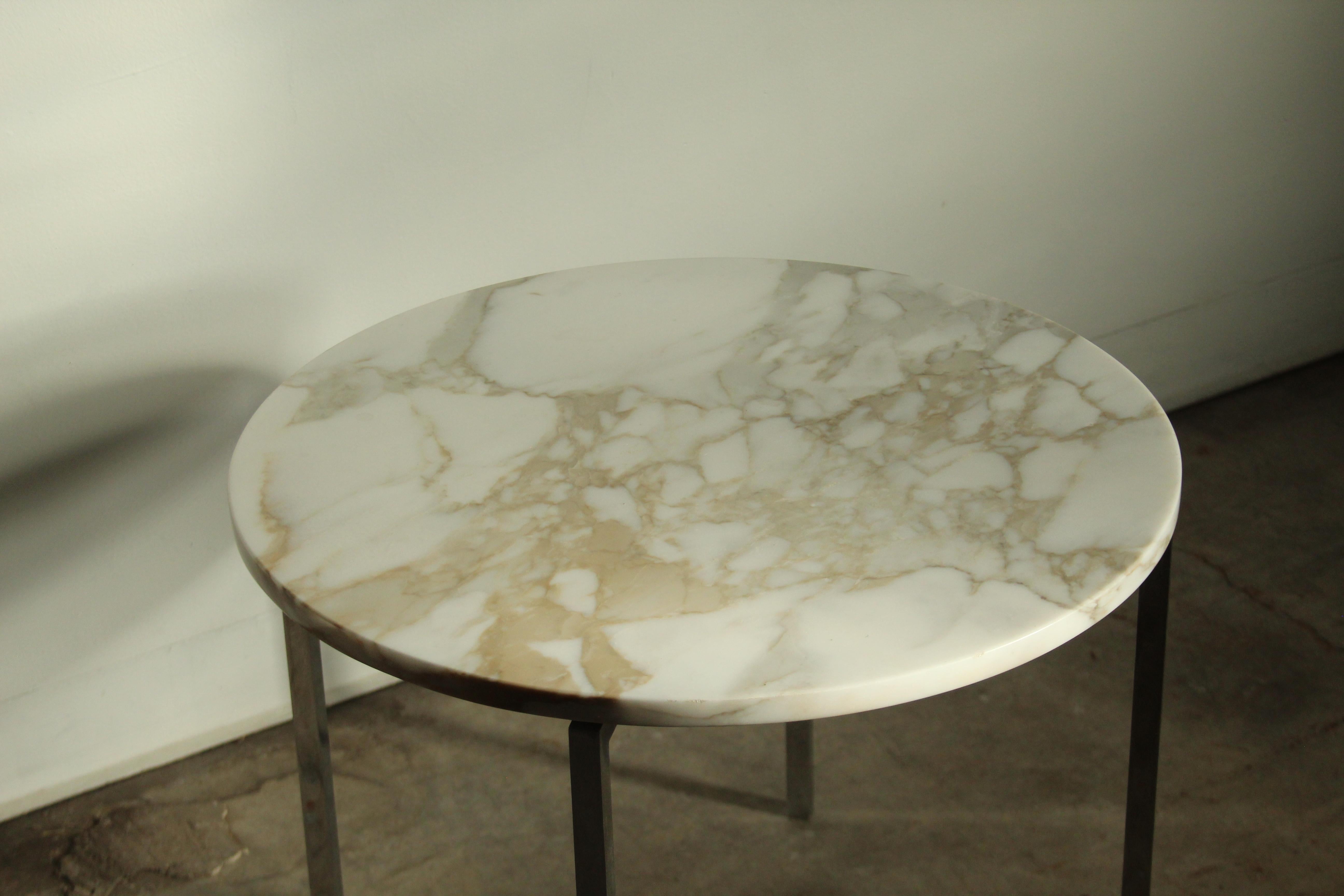 American Florence Knoll Early Marble Side Table for Knoll, 1960s