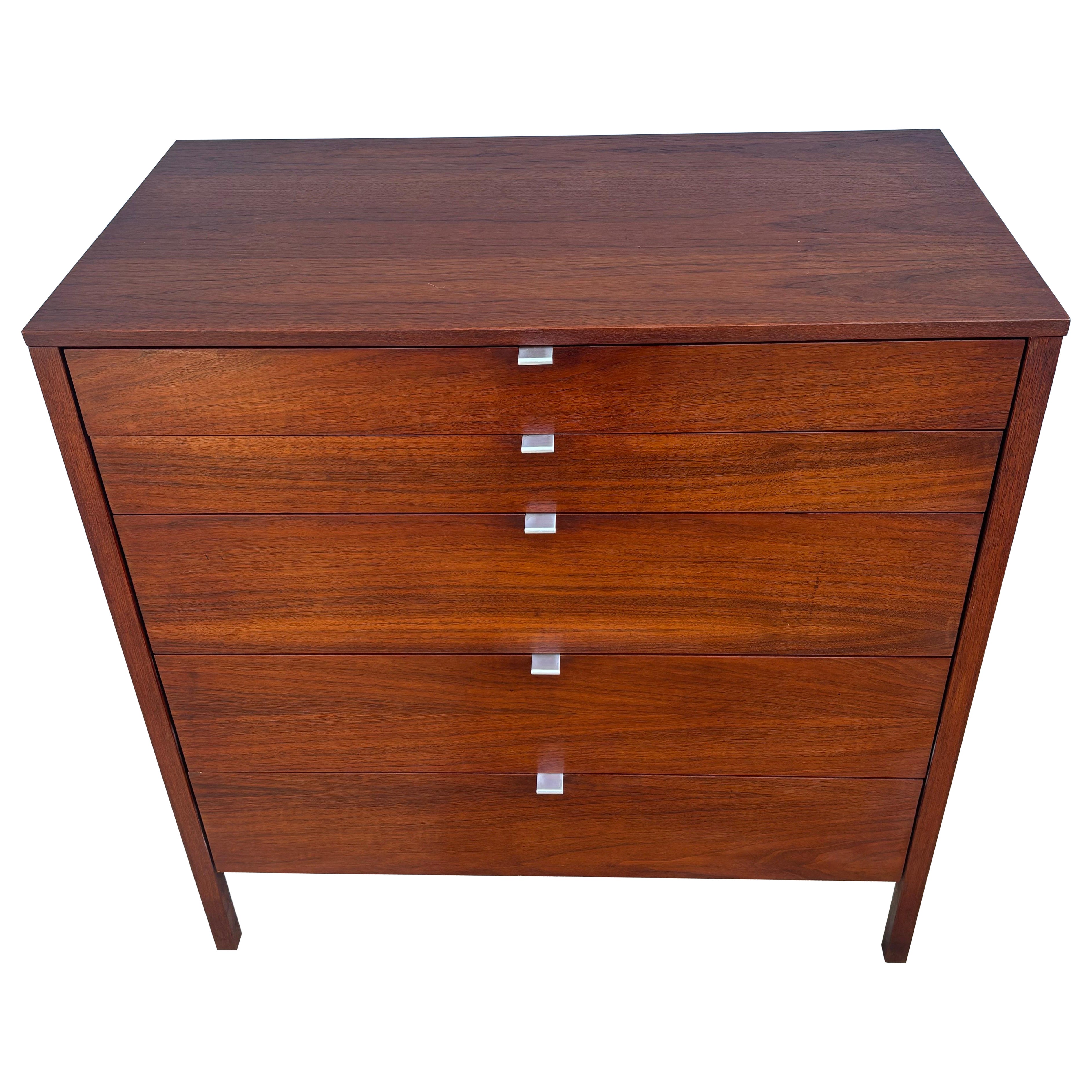 Florence Knoll for Knoll 5 Drawer Dresser, model #326-2