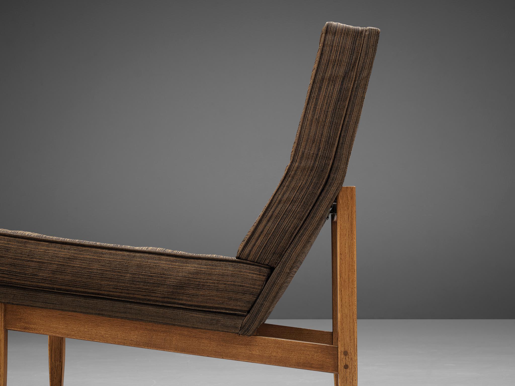 Mid-20th Century Florence Knoll for Knoll International Modular Lounge Chairs in Teak