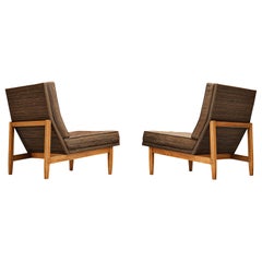 Florence Knoll for Knoll International Modular Lounge Chairs in Teak