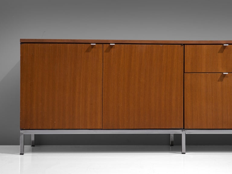 Florence Knoll for Knoll International Sideboard in Teak For Sale 4