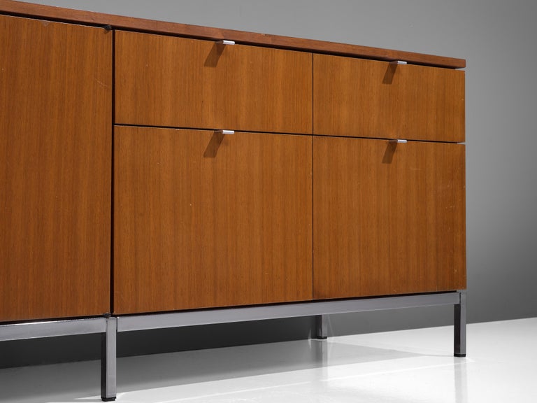 Mid-Century Modern Florence Knoll for Knoll International Sideboard in Teak For Sale