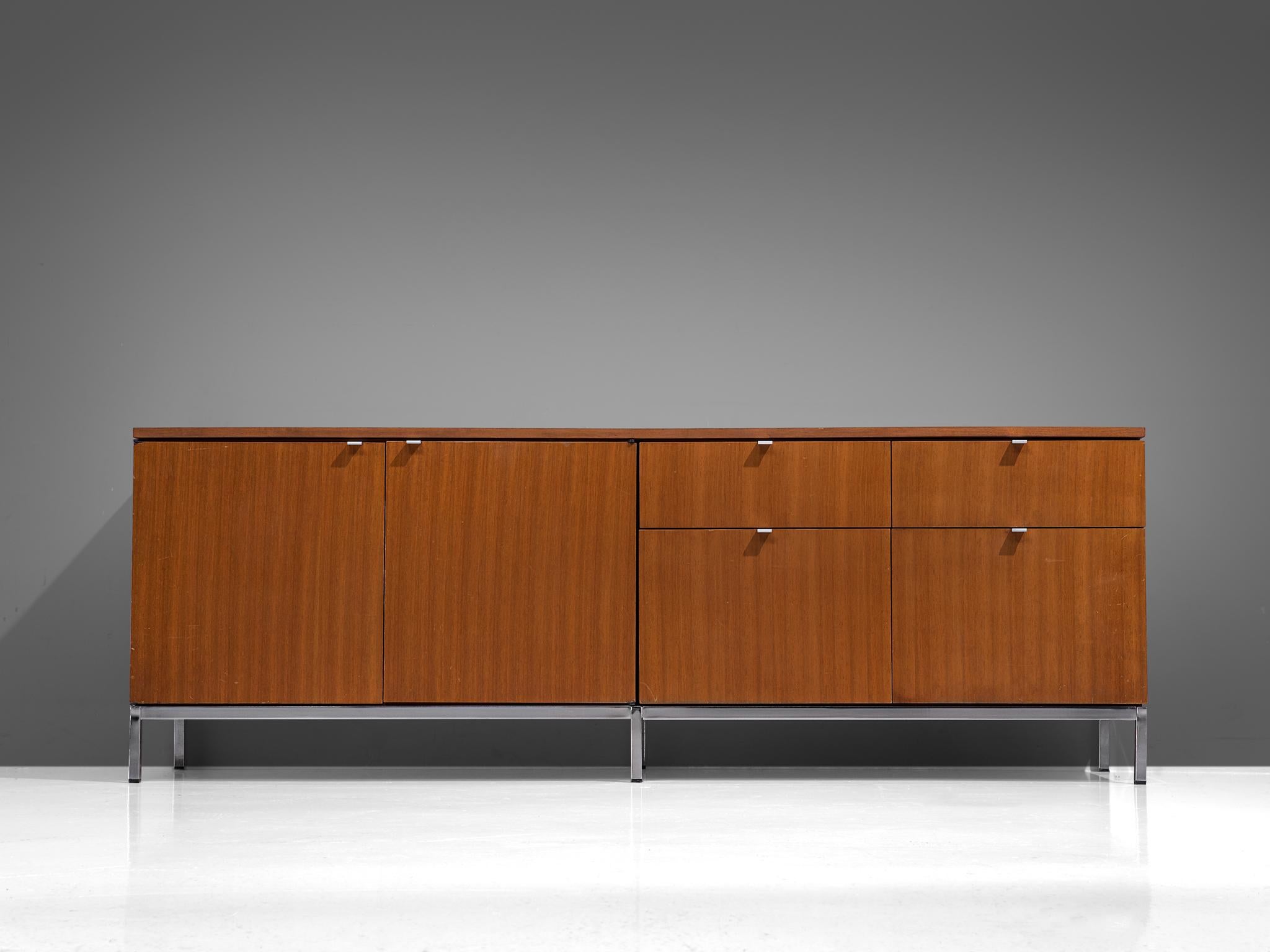 Mid-Century Modern Florence Knoll for Knoll International Sideboard in Teak  For Sale