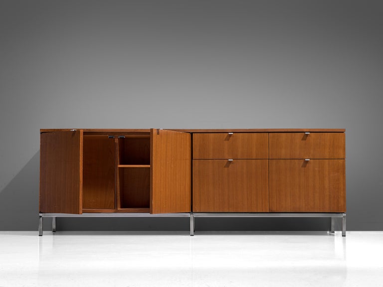 American Florence Knoll for Knoll International Sideboard in Teak For Sale