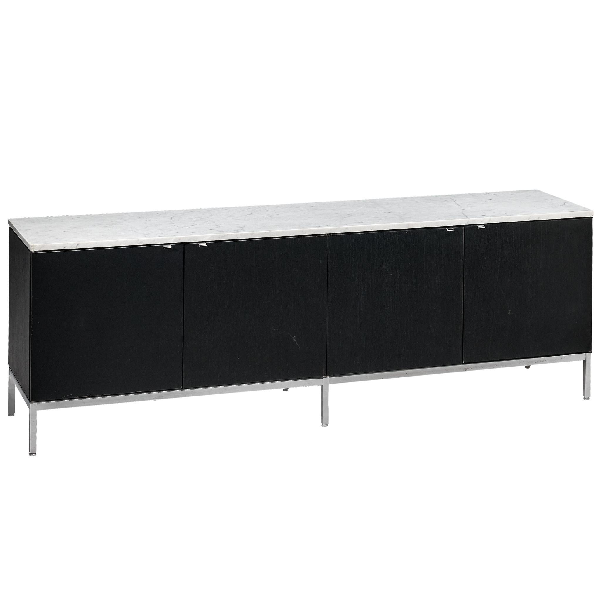 Enfilade Florence Knoll pour Knoll International avec plateau en marbre