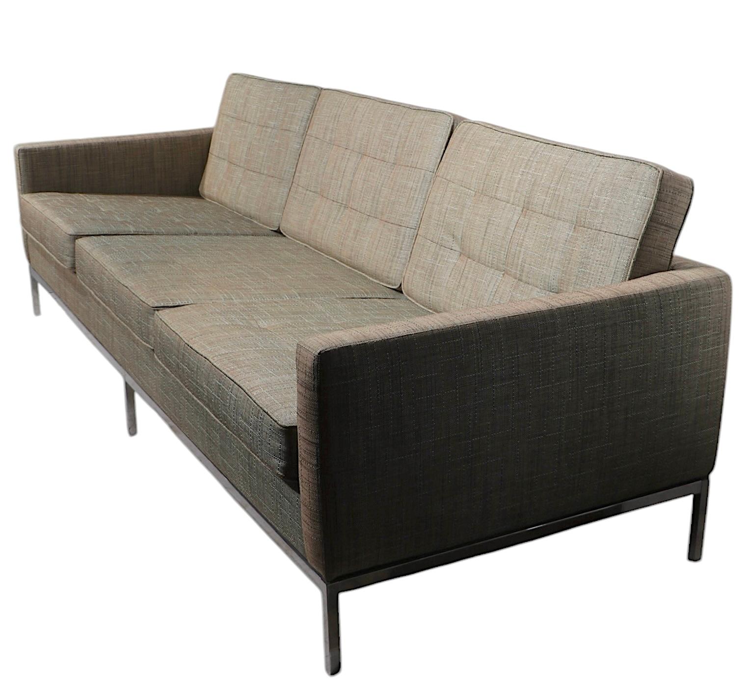 Sofá Florence Knoll para Knoll International c 1950/60's en venta 4