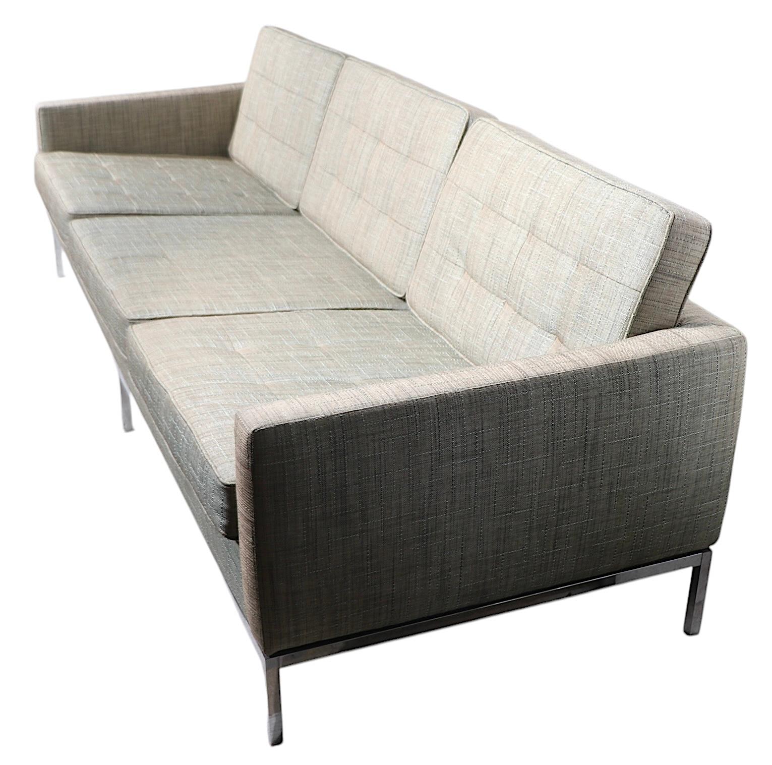 Sofá Florence Knoll para Knoll International c 1950/60's en venta 10