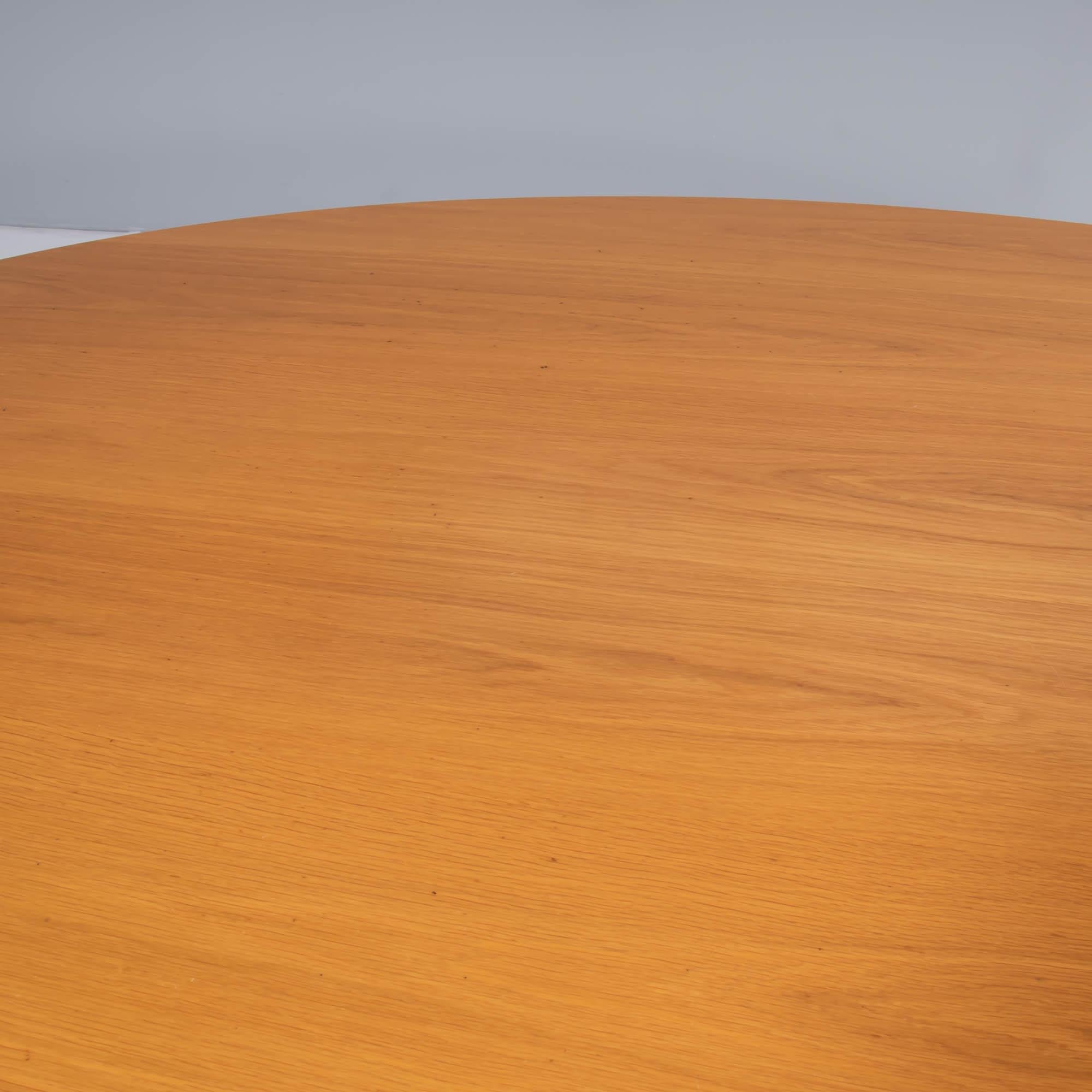 Contemporary Florence Knoll for Knoll Oval Oak Dining Table or Desk