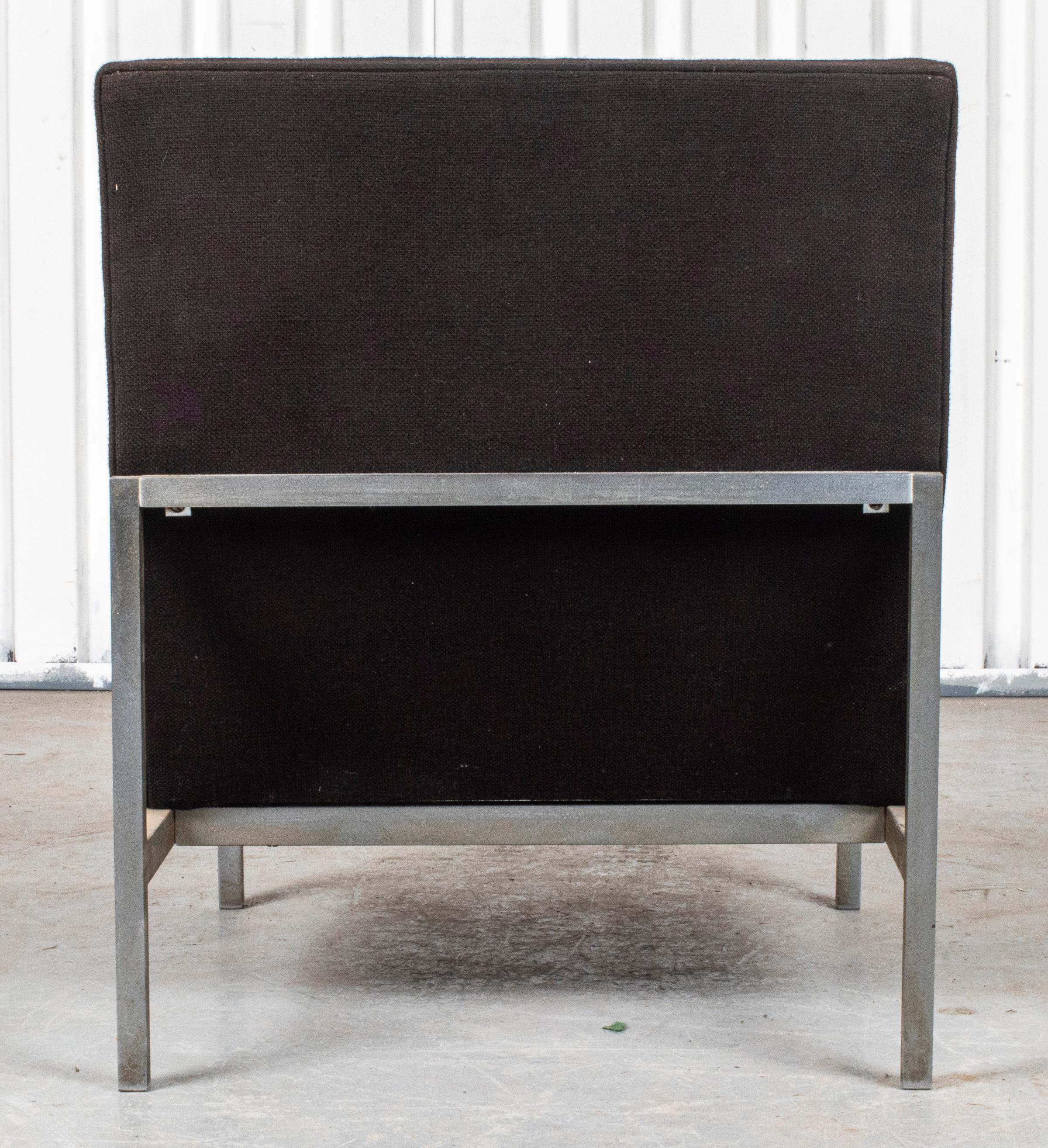Florence Knoll für Knoll Paralleler Bar-Beistellstuhl (20. Jahrhundert)