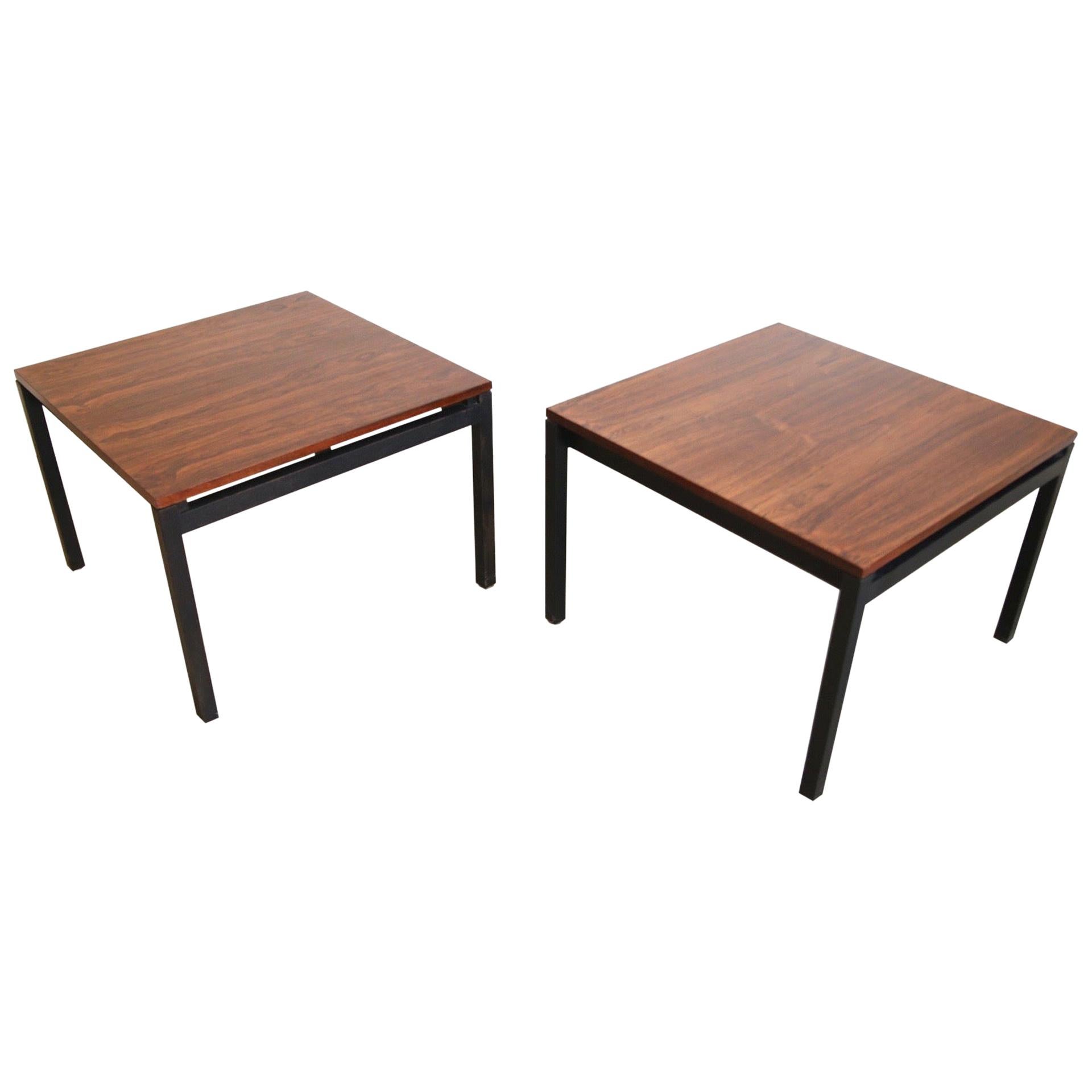 Florence Knoll for Knoll Rosewood End Tables