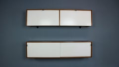 Florence Knoll for Knoll set of two hanging cabinets, model 121 + 123 W-1, 1947