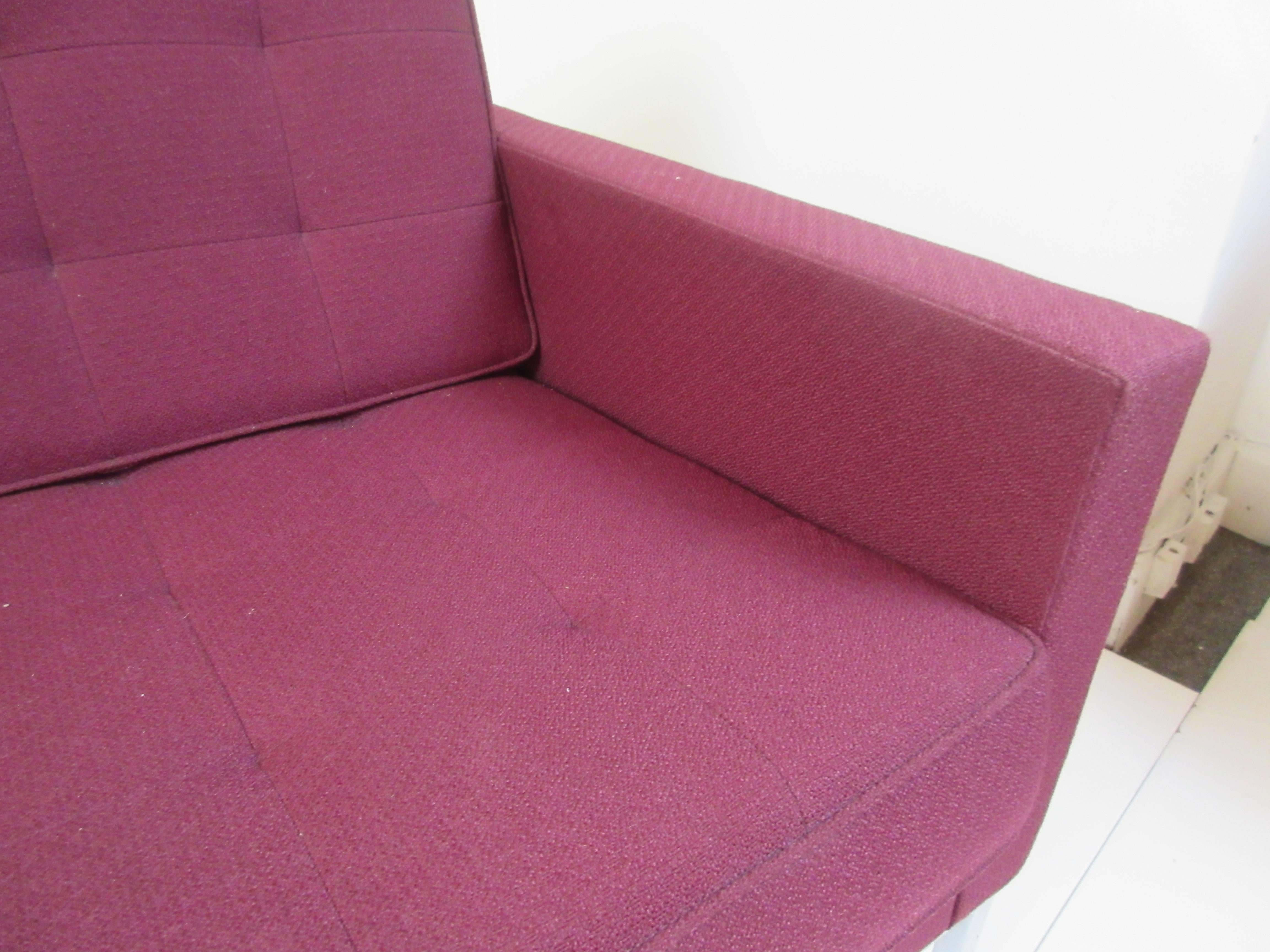 Florence Knoll for Knoll Settee In Excellent Condition In Philadelphia, PA