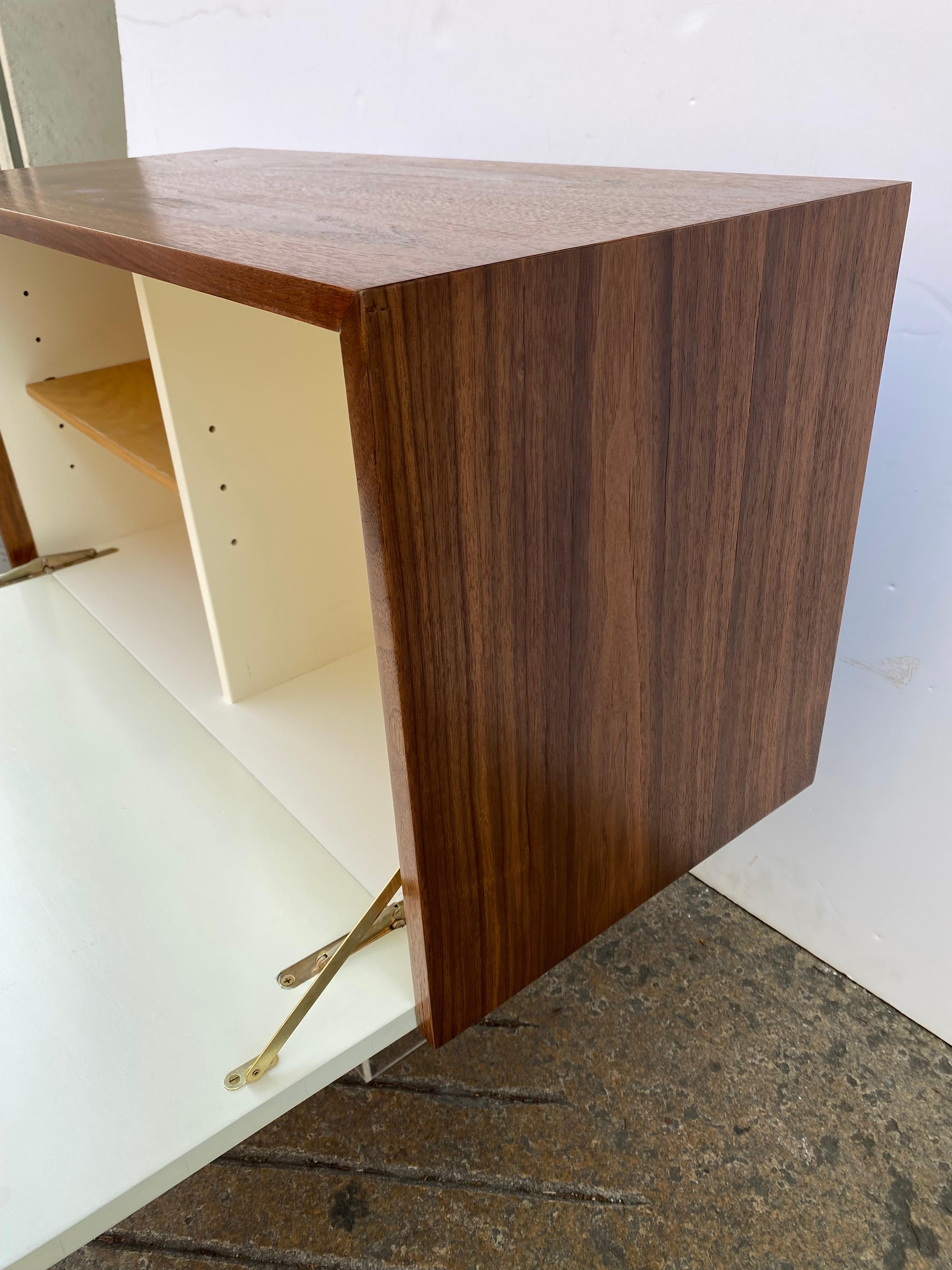 Mid-20th Century Florence Knoll for Knoll Small Hanging Cabinet / Bar For Sale
