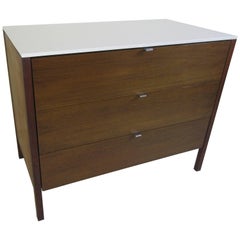 Florence Knoll for Knoll Three-Drawer Cabinet with Silestone Top