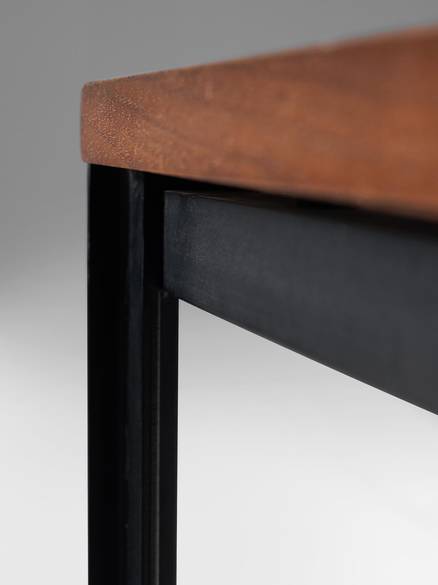 Florence Knoll Large T-Angle Bench in Teak 2